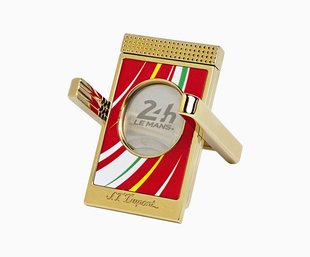 24H Le Mans Red/White Cigar Cutter